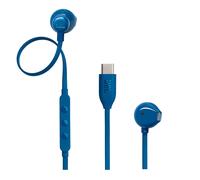 JBL Auricolari cablati In-ear Tune 305C USB-C cavo piatto microfono 3 tasti Pure Bass Blu