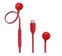 JBL AURICOLARE ORIGINALE STEREO CON MICROFONO PURE BASS 305C USB-C RED 797383A