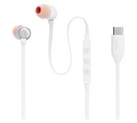 JBL AURICOLARE ORIGINALE STEREO CON MICROFONO PURE BASS 310C USB-C WHITE 797181A