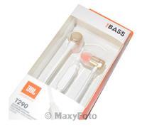JBL AURICOLARE ORIGINALE STEREO PURE BASS MICROFONO PURE BASS T290 GOLD 78CEF8A