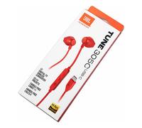 Jbl Auricolare Originale Stereo Tune 305c Usb-c Red Per Blackview Fort 2 Xplore