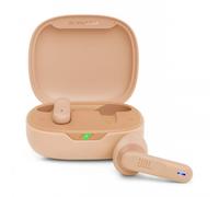 Jbl AURICOLARI BLUETOOTH WAVE FLEX + CUSTODIA RICARICA - COLORE BEIGE (JBLWFLEXB