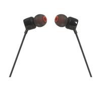 Jbl Auricolari microfono filo TUNE 110 Black JBLT110BLKE
