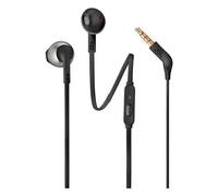 JBL T205 Black - Cuffie Auricolari con Comando Microfono