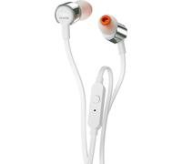 Jbl Auricolari Stereo Mp3 Cuffie microfono e comandi Jack 3.5 mm colore Silver - T210