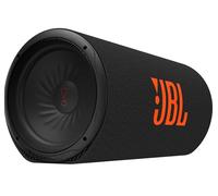 JBL BassPro Tube 12" 30cm Subwoofer Auto Amplificato, Sub Auto a Tubo con Amplificatore Classe D 450W max, Potente Amplificazione dei Bassi, Porta Brevettata per il Flusso dei Bassi, con Telecomando
