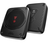 JBL BassPro Lite: Subwoofer Attivo Auto Ultra-Compatto con Amplificatore Integrato da 100 watt, Subwoofer Auto Amplificato sottosedile, Cabinet in Alluminio, Facile installazione e compatibilità
