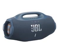 JBL Boombox 4, Speaker Bluetooth Portatile, JBL Pro Sound con AI Sound Boost, IP68 Resistente ad Acqua e Polvere, Fino a 34 Ore di Autonomia, Auracast Multi-Speaker, Doppio Bass Boost, Blu