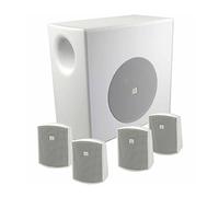 JBL c50pack-wh - 4 satelliti control52-wh & 1 subwoofer control50st-wh - Altoparlante da parete, bianco