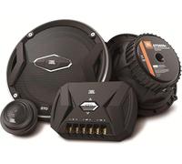 JBL Car GTO 609C Sistema Altoparlante Component a 2 Vie da 6,5'', Incluso X2 Altoparlanti Midrange e X2 Tweeter, Nero