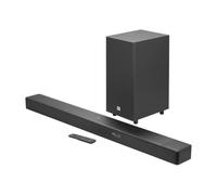 JBL Cinema SB595 - Soundbar 3.1.2 con autentico Dolby Atmos, subwoofer wireless, potenza 440 W, HDMI eARC, Bluetooth Streaming, altoparlante centrale per dialoghi chiari, sistema home theater