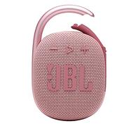 JBL Clip 4,Mini altoparlante Bluetooth portatile, grande audio e basso punchy, moschettone integrato, IP67 impermeabile e antipolvere, 10 ore di riproduzione, esterno e viaggio, colore: rosa