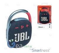 JBL CLIP 4 SPEAKER BLUETOOTH CASSA PORTATILE WATERPROOD DUSTPROOF IP67 BLU ROSA