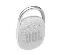JBL CLIP 4 Speaker Bluetooth Portatile, Cassa Altoparlante Wireless con Moschettone Integrato, Design Compatto, Resistente ad Acqua e Polvere IPX67, fino a 10 h di Autonomia, USB, Bianco