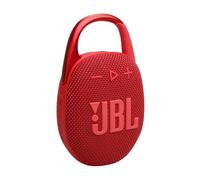 JBL Clip 5 Sistema audio portatile Waterproof e Dustproof con moschettone integrato, Rosso JBL
