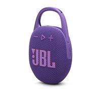 JBL Clip 5 Speaker Bluetooth Portatile, Altoparlante Wireless Compatto, Moschettone Integrato, Waterproof e Resistente alla Polvere IP67, fino a 12 h di Autonomia, App JBL Portable, Viola