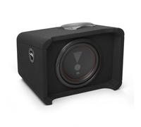 JBL Club 1000P Subwoofer Auto 10 in / 25 cm Passivo con Box Slipstream | 350W RMS / 1050W max, 2 Ohm, 83 dB, 35-400Hz, box MDF 18mm ventilato Slipstream, richiede amplificatore esterno, design wedge
