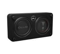 JBL Club 1000SSL - Subwoofer passivo da 10", alloggiamento piatto chiuso con membrana passiva, robusto e salvaspazio, 1200 W, passivo con driver in alluminio per bassi precisi