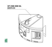 JBL CP I_GL 100/200 Testa Di Pompa Ricambio Per CristalProfi Acquaristica