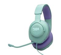 JBL QUANTUM 100M2 CUFFIE PC, Ciano
