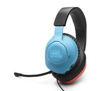 JBL QUANTUM 100N CUFFIE PC, Rosso e Blu