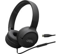 Jbl Cuffie Cablate USB-C con Microfono Integrato colore Nero Tune 520C - JBLT520CBLK