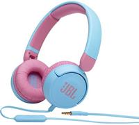Jbl Cuffie con filo, Microfono, Colore Blu - JR310