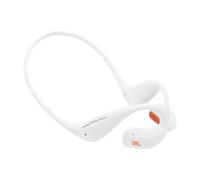 JBL Endurance Pace Cuffie Sportive Open-Ear con Bluetooth, Autonomia di 10 Ore, Archetto in Titanio Ultraleggero, Resistenza a Polvere e Acqua IP68, Tecnologia JBL OpenSound, Bianco