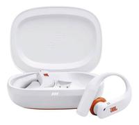 JBL Endurance Peak 4 Auricolari Sportivi True Wireless In-Ear con Cancellazione del Rumore, Bluetooth, Autonomia di 48 Ore, TwistLock, Resistenza a Polvere e Acqua IP68, Suono Pure Bass, Bianco