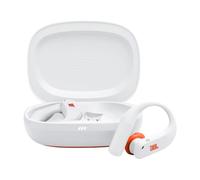 JBL Endurance Peak 4 Auricolari Sportivi True Wireless In-Ear con Cancellazione del Rumore, Bluetooth, Autonomia di 48 Ore, TwistLock, Resistenza a Polvere e Acqua IP68, Suono Pure Bass, Bianco
