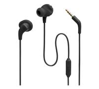 JBL Endurance Run 2 Wired - Cuffie Sportive In-Ear Impermeabili, Suono JBL Pure Bass, Chiamate Hands-Free (Nere)