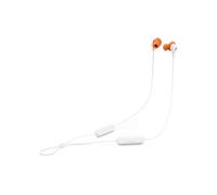JBL Endurance Run 3 Wireless Cuffie Sportive con Bluetooth, Autonomia Fino a 25 Ore, Tecnologia FlipHook & TwistLock, Resistenza a Polvere e Acqua IP65, Microfono e Comando sul Cavo, Bianco