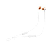 JBL Endurance Run 3 Wireless Cuffie Sportive con Bluetooth, Autonomia Fino a 25 Ore, Tecnologia FlipHook & TwistLock, Resistenza a Polvere e Acqua IP65, Microfono e Comando sul Cavo, Bianco