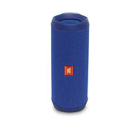 JBL Flip 4 Speaker Bluetooth Portatile, Cassa Altoparlante Bluetooth Impermeabile IPX7, Con Microfono, JBL Connect+ e Bass Radiator, Compatibile con Siri e Google, fino a 12 Ore di Autonomia, Blu