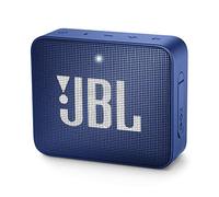 JBL GO 2 Speaker Bluetooth Portatile, Cassa Altoparlante Bluetooth Impermeabile IPX7, Con Microfono, Funzione di Noise Cancelling, fino a 5 Ore di Autonomia, Blu