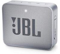 JBL GO 2 Speaker Bluetooth Portatile, Cassa Altoparlante Bluetooth Impermeabile IPX7, Con Microfono, Funzione di Noise Cancelling, fino a 5 Ore di Autonomia, Grigio