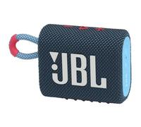 JBL GO 3 Speaker Bluetooth Portatile, Cassa Altoparlante Wireless con Design Compatto, Resistente ad Acqua e Polvere IPX67, fino a 5 h di Autonomia, USB, Blu e Rosa