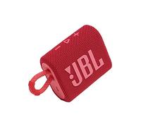 JBL GO 3 Speaker Bluetooth Portatile, Cassa Altoparlante Wireless con Design Compatto, Resistente ad Acqua e Polvere IPX67, fino a 5 h di Autonomia, USB, Rosso
