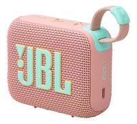 JBL GO 4 Speaker Bluetooth Portatile, Altoparlante Wireless con Design Compatto, Waterproof e Resistenza alla Polvere IP67, fino a 7 h di Autonomia, USB, Compatibile con App JBL Portable, Rosa