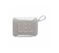 JBL GO 5 Speaker Bluetooth ultra-portatile con potente JBL Pro Sound e bassi incisivi, pairing AirTouch, design impermeabile, 10 ore di autonomia, Bianco