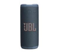JBL Grip - Altoparlante Bluetooth compatto con suono JBL Pro e luce ambientale, fino a 14 ore di riproduzione, impermeabile, polvere e cadute (IP68) e connessione multi-altoparlante con Auracast (blu)