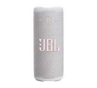 JBL Grip, Speaker Bluetooth Compatto, JBL Pro Sound con AI Sound Boost, IP68 Resistente ad Acqua e Polvere, Luce Ambientale, 14 Ore di Autonomia, Auracast Multi-Speaker, App JBL Portable, Bianco