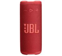 JBL Grip, Speaker Bluetooth Compatto, JBL Pro Sound con AI Sound Boost, IP68 Resistente ad Acqua e Polvere, Luce Ambientale, 14 Ore di Autonomia, Auracast Multi-Speaker, App JBL Portable, Rosso