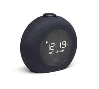 JBL Horizon 2 DAB Radiosveglia Digitale, Cassa Altoparlante Wireless Bluetooth con Radio DAB-DAB+ e FM, Luce LED Ambiente, Display LCD, 2 Porte USB per Ricarica di Dispositivi, Nero