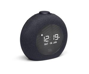 JBL Horizon 2 DAB Radiosveglia Digitale, Cassa Altoparlante Wireless Bluetooth con Radio DAB-DAB+ e FM, Luce LED Ambiente, Display LCD, 2 Porte USB per Ricarica di Dispositivi, Nero