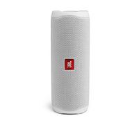 JBL JBLFLIP5WHT Speaker Bluetooth Portatile, Cassa Altoparlante Bluetooth Impermeabile IPX7, Compatibile con JBL PartyBoost, fino a 12 Ore di Autonomia, Bianco