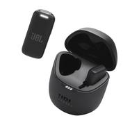 JBL Quantum Stream Wireless, Microfono a Condensatore Indossabile per Streaming e Registrazione, con Pattern Polare Omnidirezionale, Dongle Lighting Compatibile con Dispositivi Apple, Nero