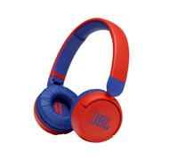 JBL JR310BT Cuffie Bluetooth senza fili per bambini, Driver da 32 mm, Suono fino a 85 dB, Riproduzione 30 ore - Rosso
