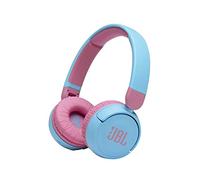 JBL JR310 BT Cuffie Wireless per Bambini con Limitatore di Volume e Bluetooth, Cuffie On Ear Senza Fili con Microfono, Pieghevoli, Leggere e Comode, fino a 30h di Autonomia, Blu