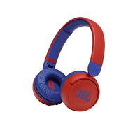 JBL JR310BT Cuffie Bluetooth senza fili per bambini, Driver da 32 mm, Suono fino a 85 dB, Riproduzione 30 ore - Rosso